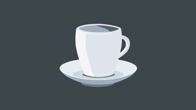 Grafische Darstellung einer Tasse, die sich für das Servieren von Mokka Kaffee eignet