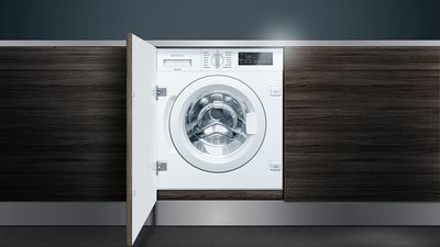 Máquinas de lavar roupa totalmente integráveis perfeitamente adequadas  à sua cozinha