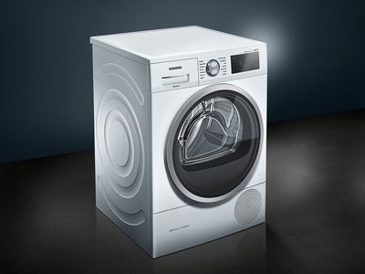 As máquinas de secar roupa de condensação Siemens proporcionam uma flexibilidade perfeita