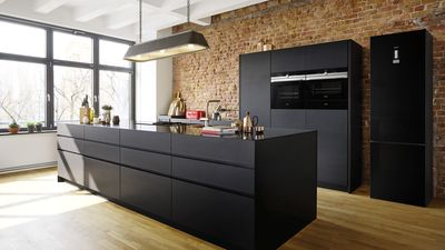 Spacious and stylish, Siemens freestanding fridge-freezers - all in black