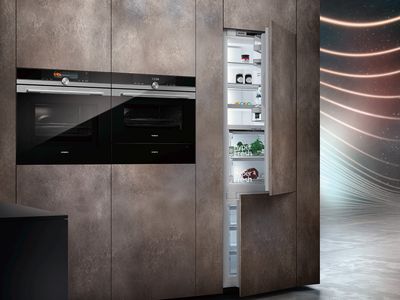 Le réfrigérateur encastrable de Siemens Electroménager.