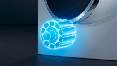 The iQdrive motor saves energy, is quiet and produces great washing results
