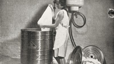1928: Das Ende arbeitsintensiver Wäschepflege