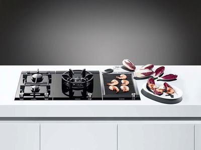 gas stove and induction cooker