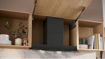 Integruojami į baldus garų rinktuvai