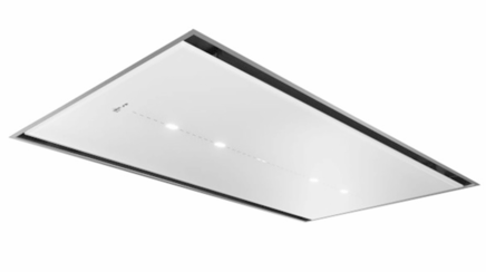 Integrated ceiling hoods