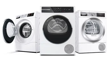 Washers and dryers