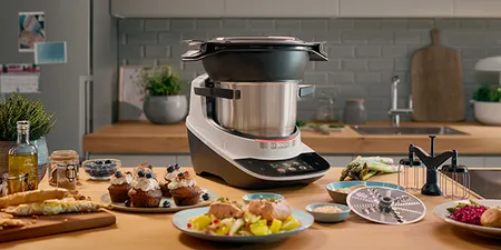 Cookit Küchenmaschine mit Kochfunktion.