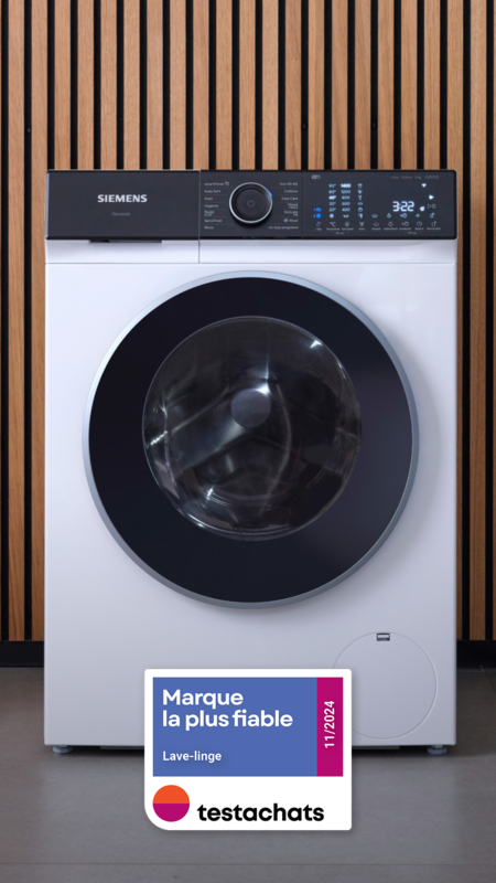 Siemens : lave-linge intelligents