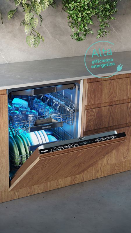 Lavastoviglie Siemens - Progettate per uno splendore imbattibile. Velocità. Efficienza. Intelligenza.