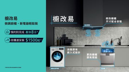 西門子櫥改易服務 一站式廚房改造與家電安裝