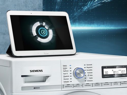 Lavadora Siemens Wm12n264es 8kg 1200rpm Blanco 85x60x55 Clase Energetica C  Display Led
