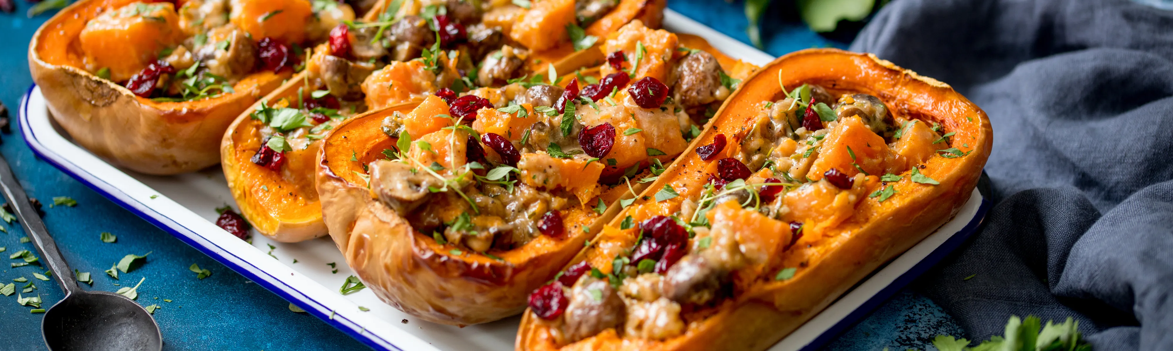 Stuffed Butternut Squash