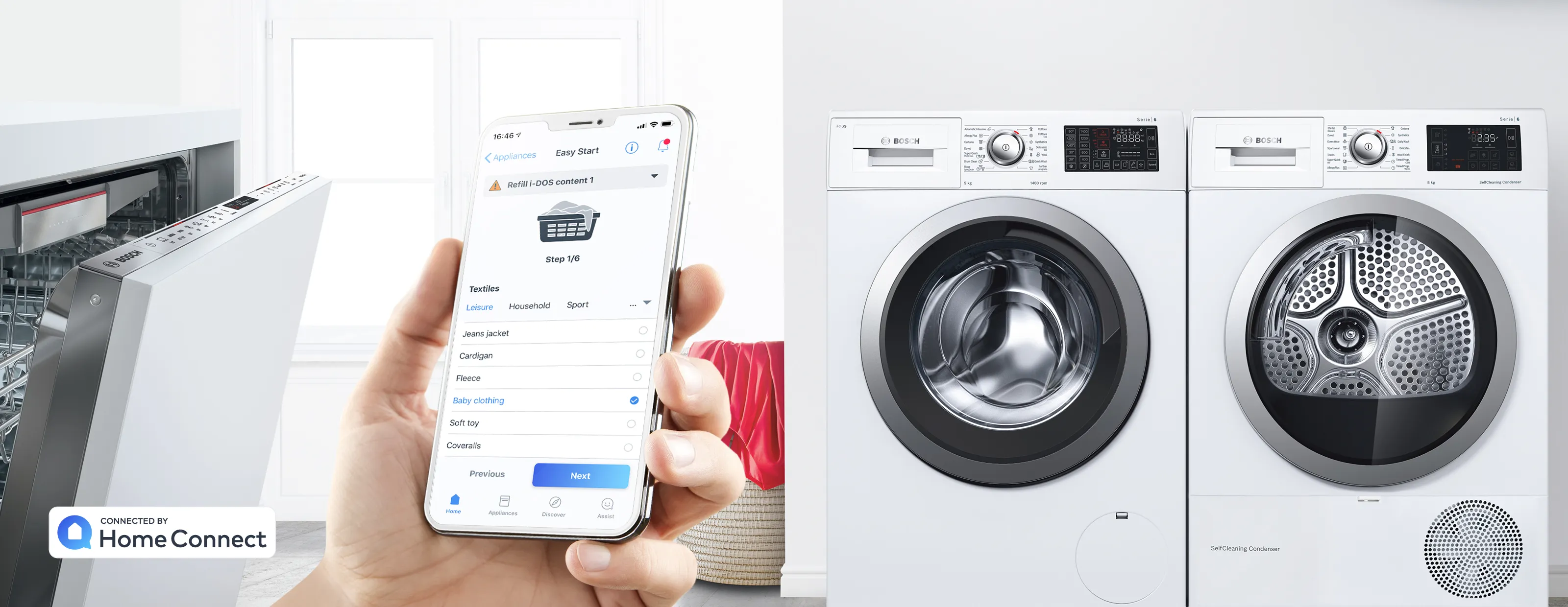Home Connect - Washers & Dryers