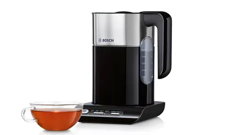 Kettle with temperature control feature