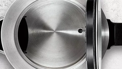 Top of kettle with Perfect clean feature