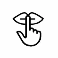 Stylized hand cursor icon with arrow pointing upwards.