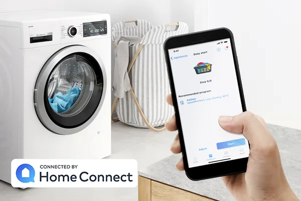 Postava koja prikazuje perilicu-sušilicu, perilicu rublja i sušilicu rublja.