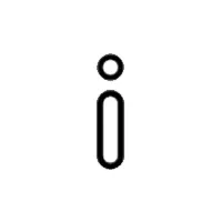Simple black and white icon depicting a person or figure.