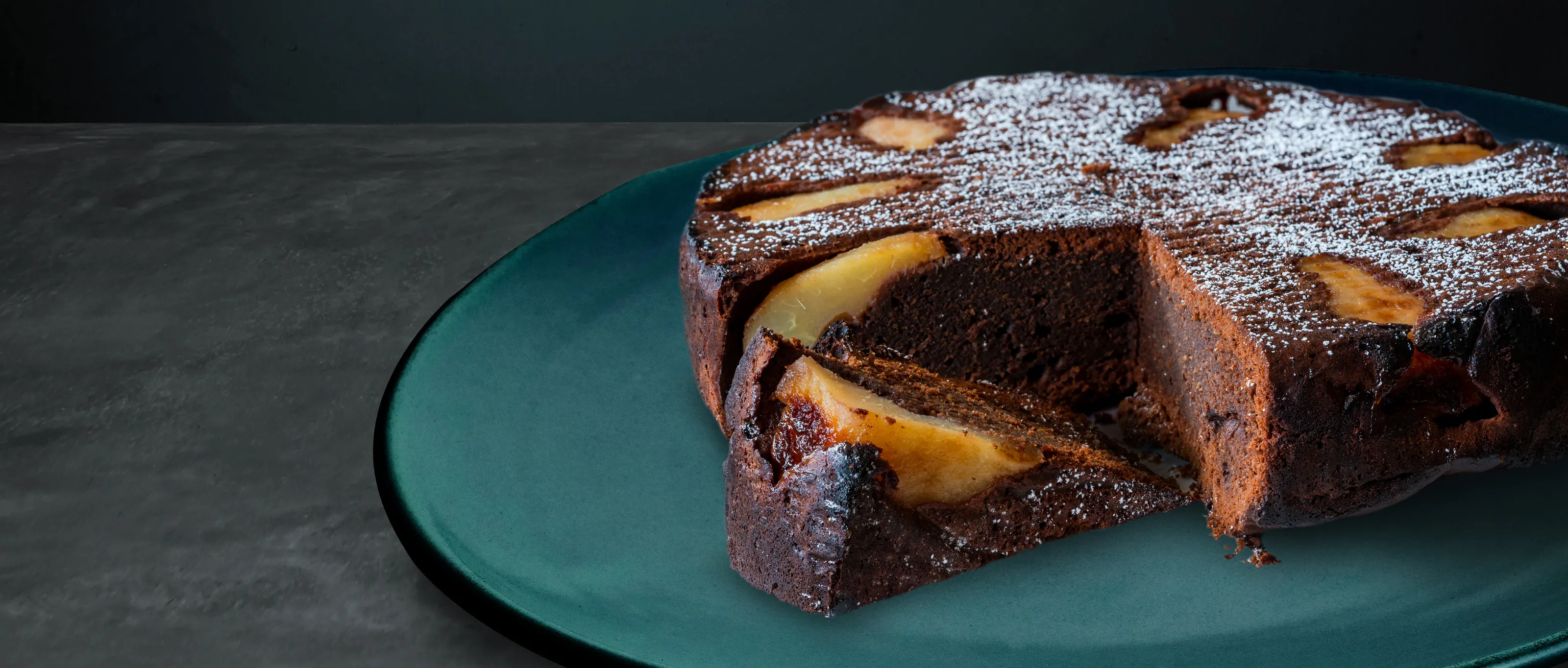 Gluten Free Chocolate and Pear Cake