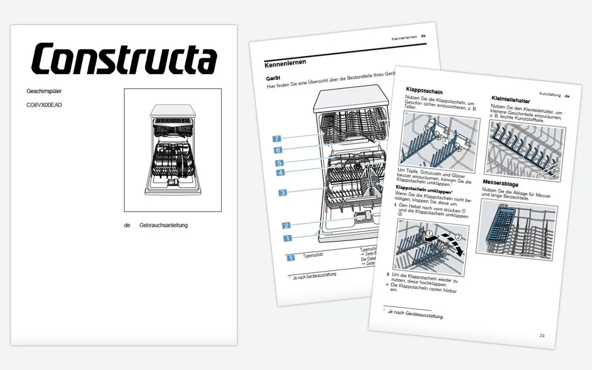 alt-Constructa Gebrauchsanleitungen