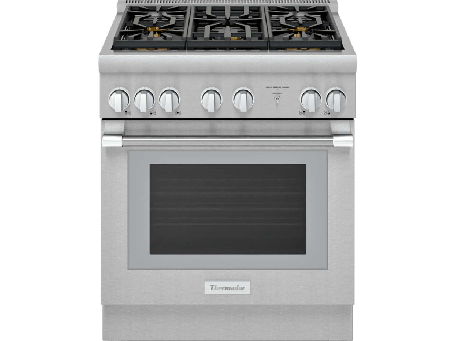thermador 30-inch slide-in gas ranges 5-burner PRG305WH