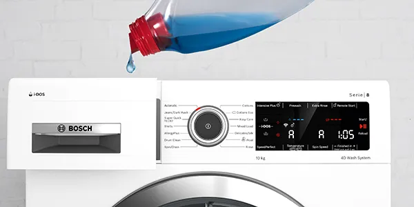 Washing machines with automatic detergent