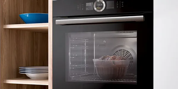 Steam cooking with Bosch