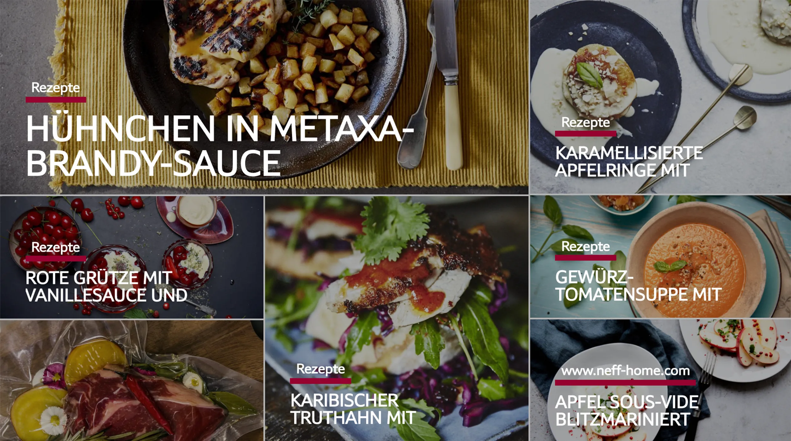 Sous-vide Rezepte von NEFF auf The Ingredient