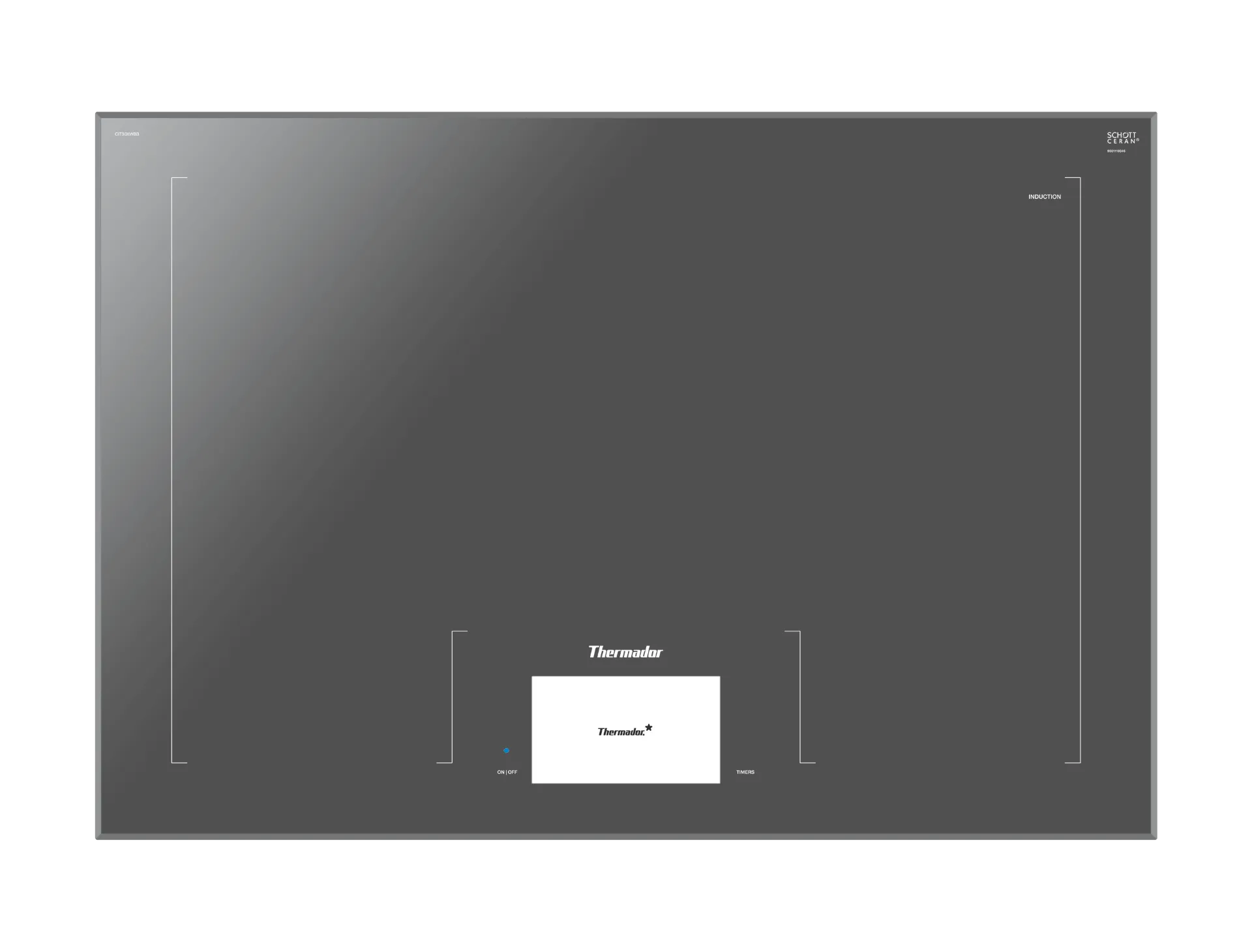 Thermador 30 Inch Framless Freedom Induction CIT30XWBB