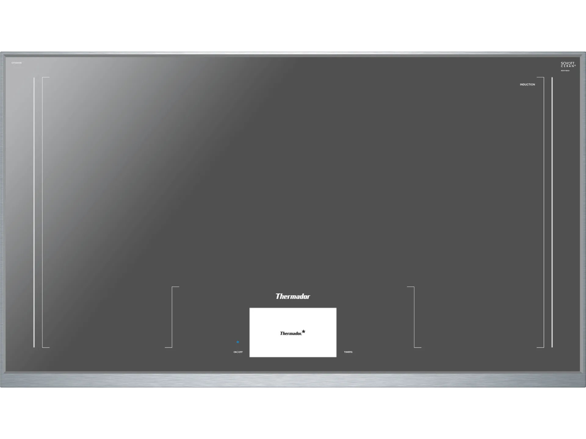 Thermador 36 Inch Framed Freedom Induction CIT36XWB
