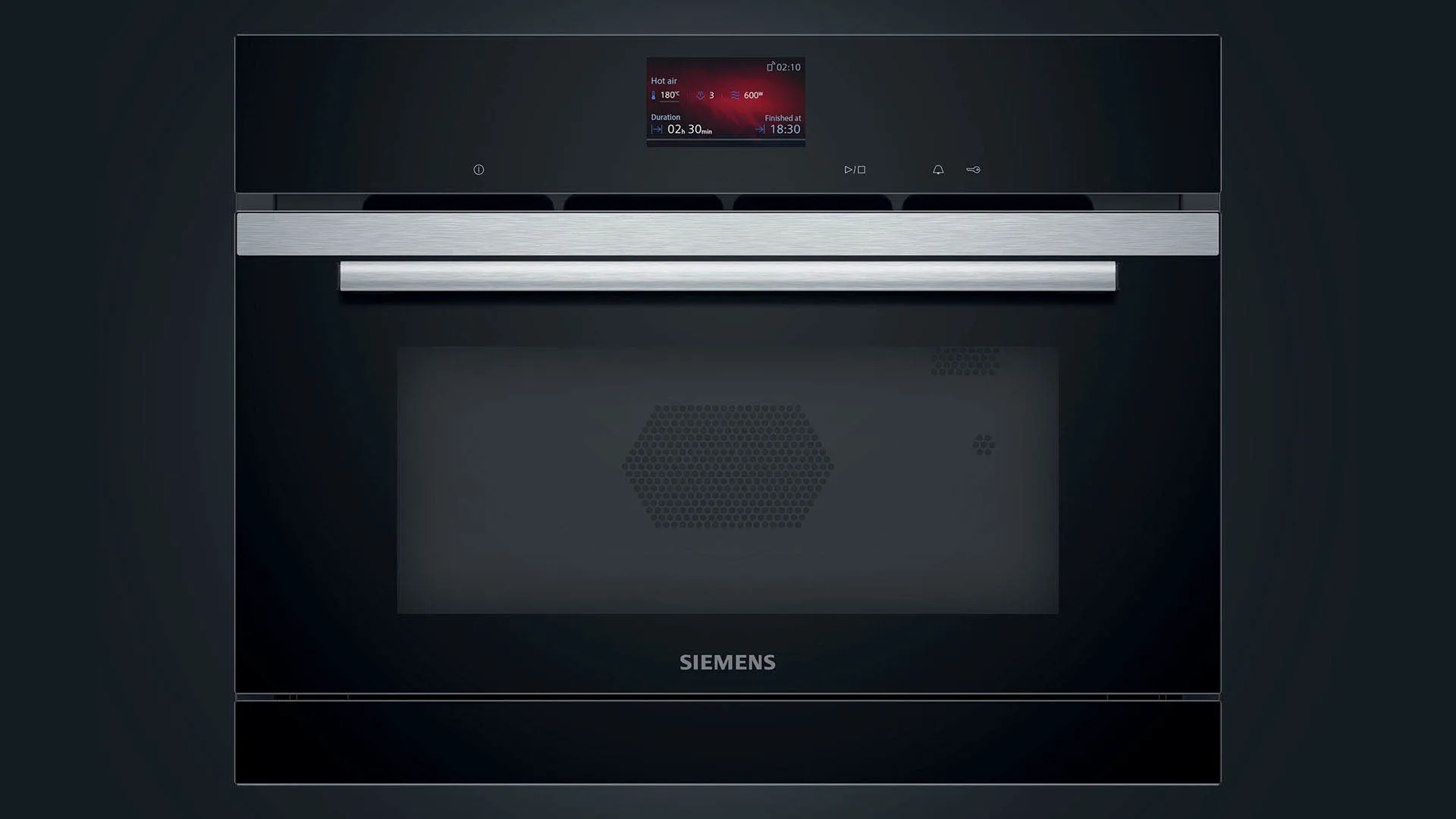 Siemens built-in steam oven with microwave