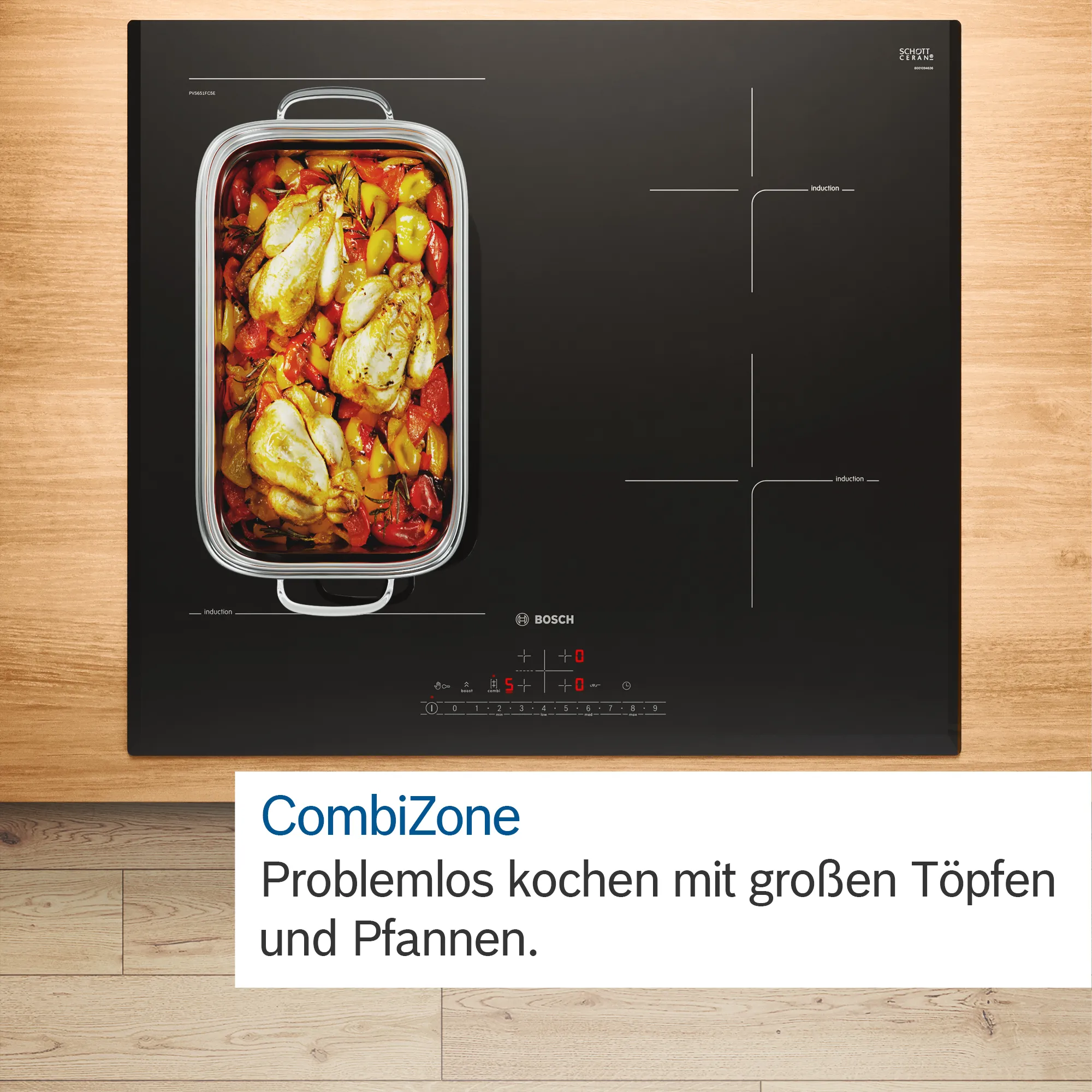 Bosch Einbauherd mit FlexInduction cheapest