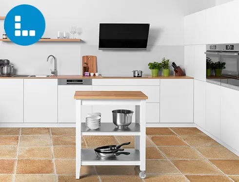 L-shaped Kitchen aura