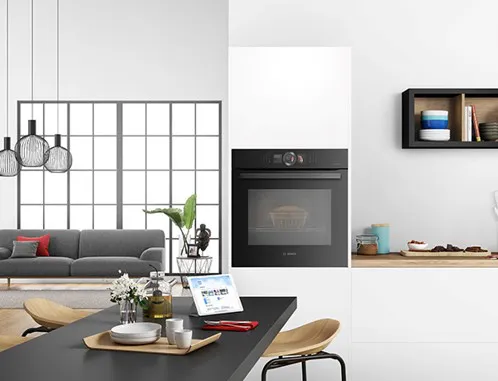 The Bosch Built-in oven: a highlight for every kitchen.
