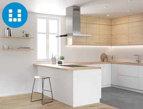 U-Shaped Kitchen aura