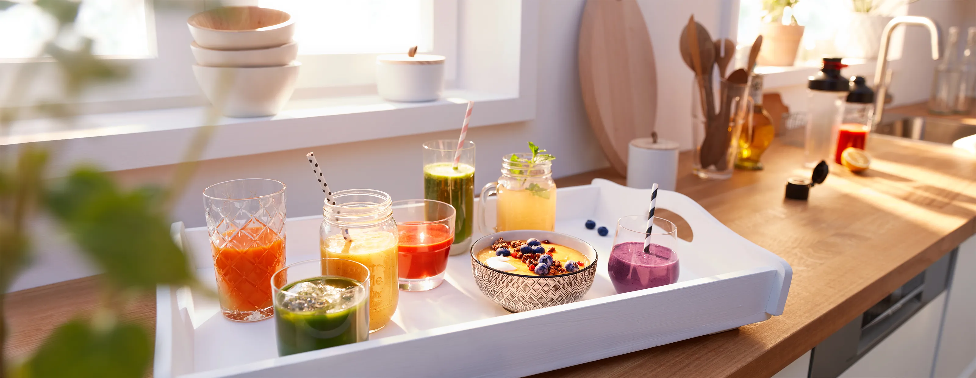 Smoothie and juice recipes for Bosch blenders and juices.