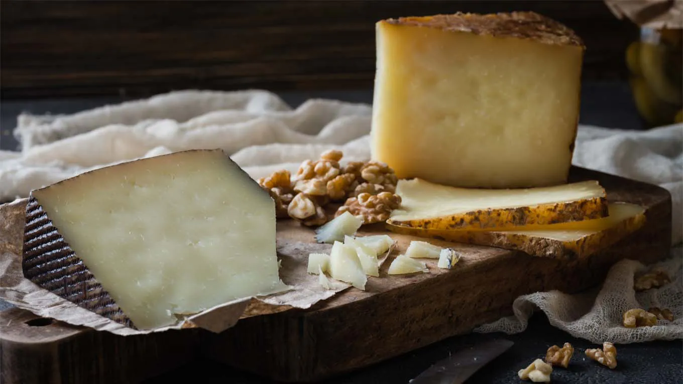 Different cheeses