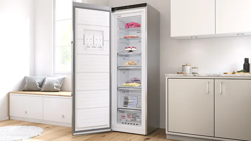 Freestanding Upright Freezers.