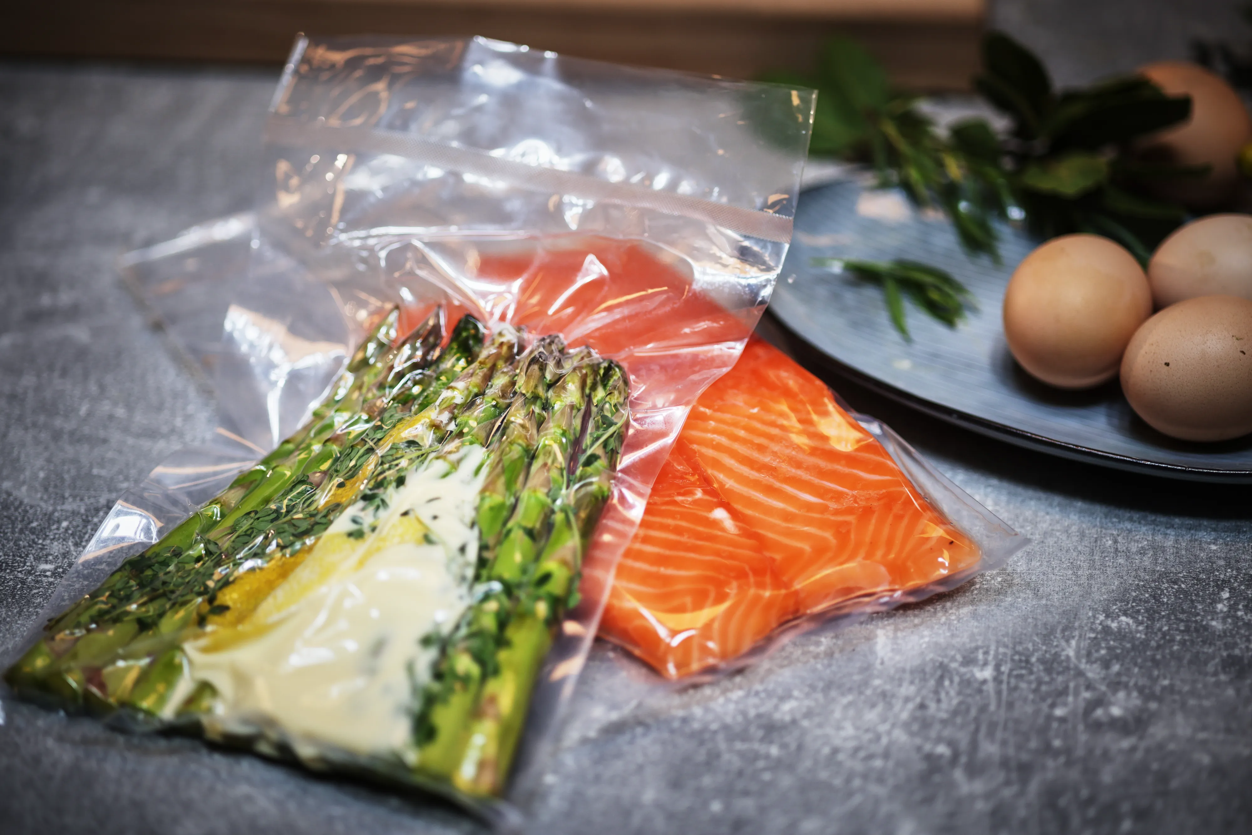 Alimenti per cottura sous vide