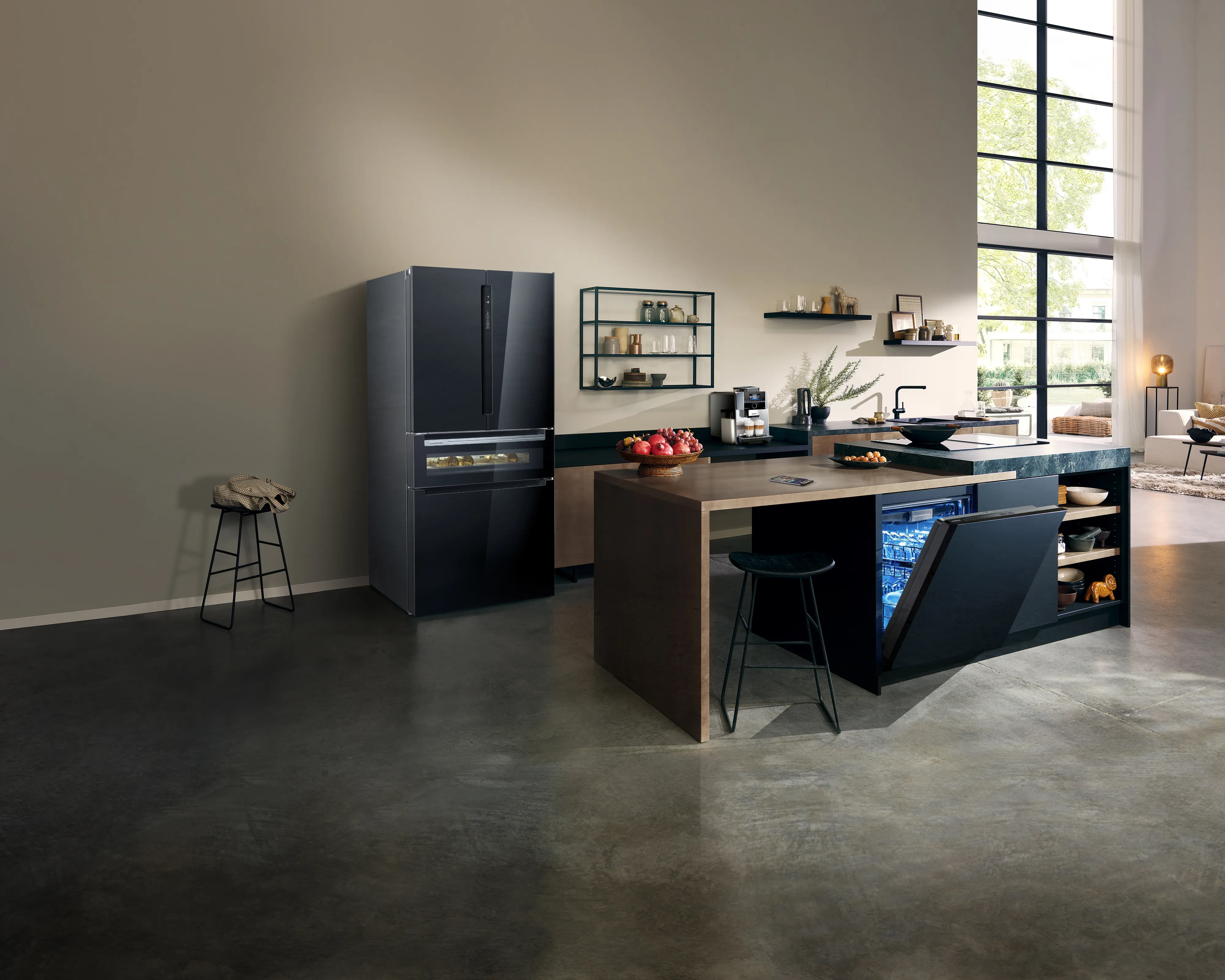 Cocina Siemens abierta al salón
