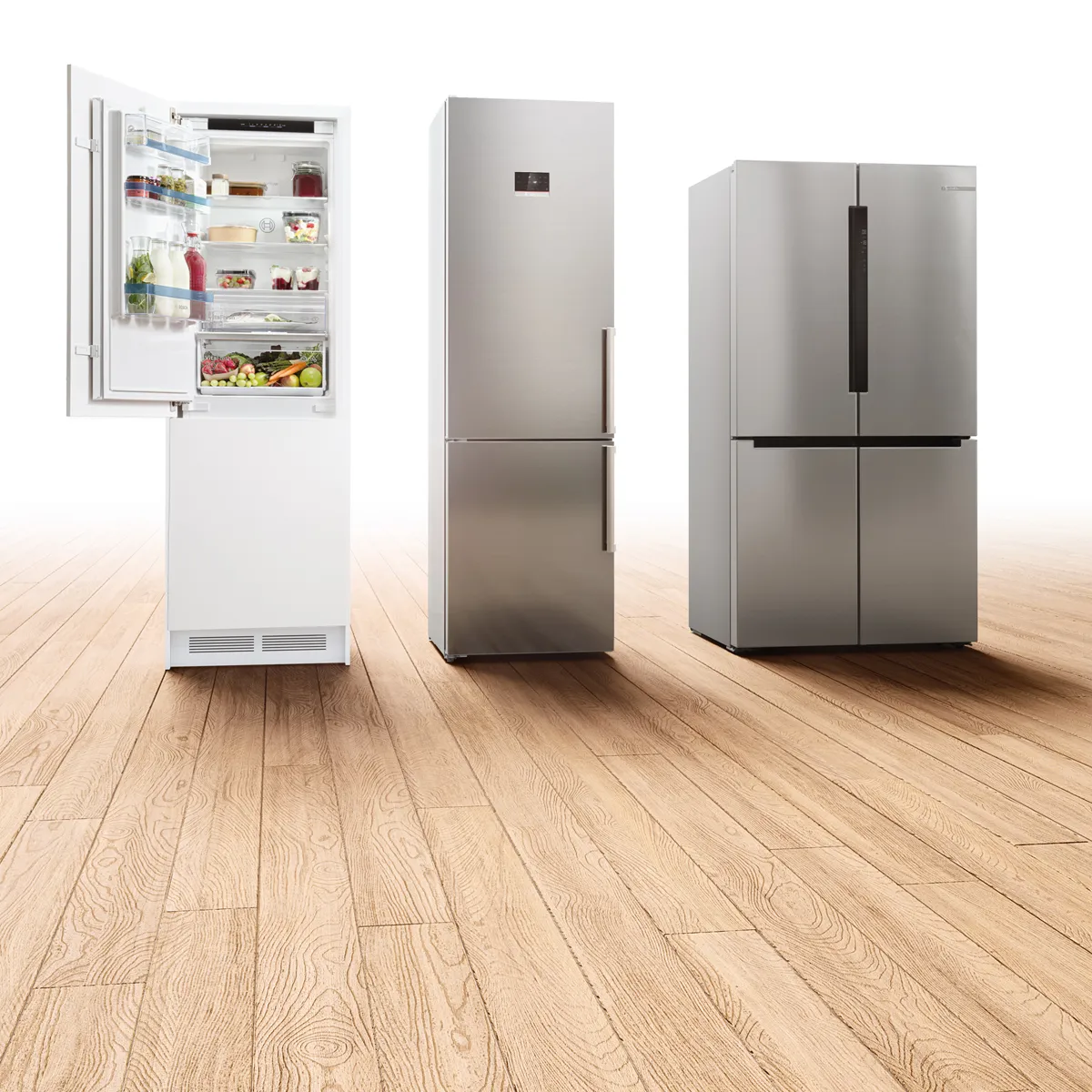 3 types of fridge freezer