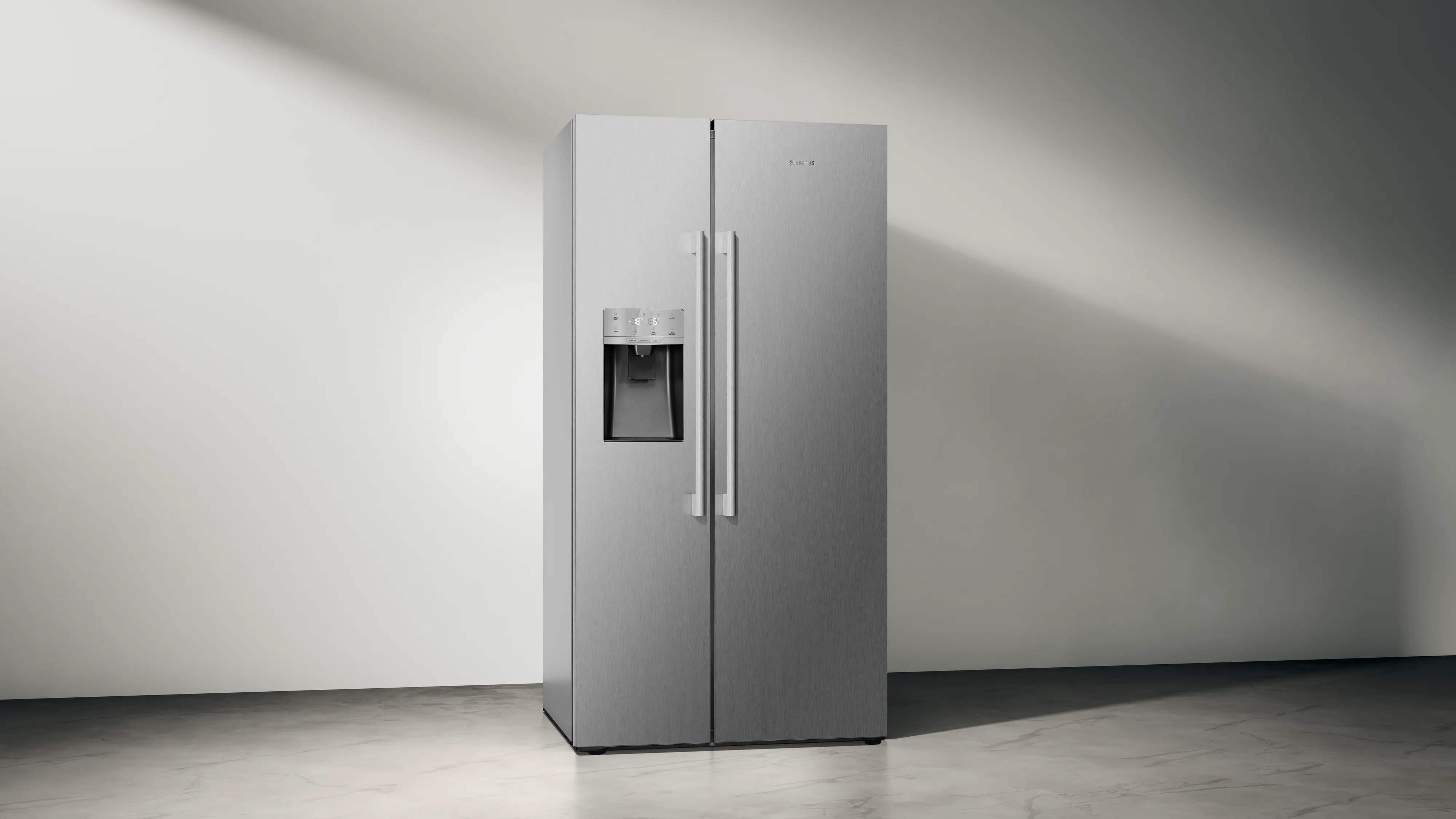 Freistehende Side-by-Side-Kühlschränke
