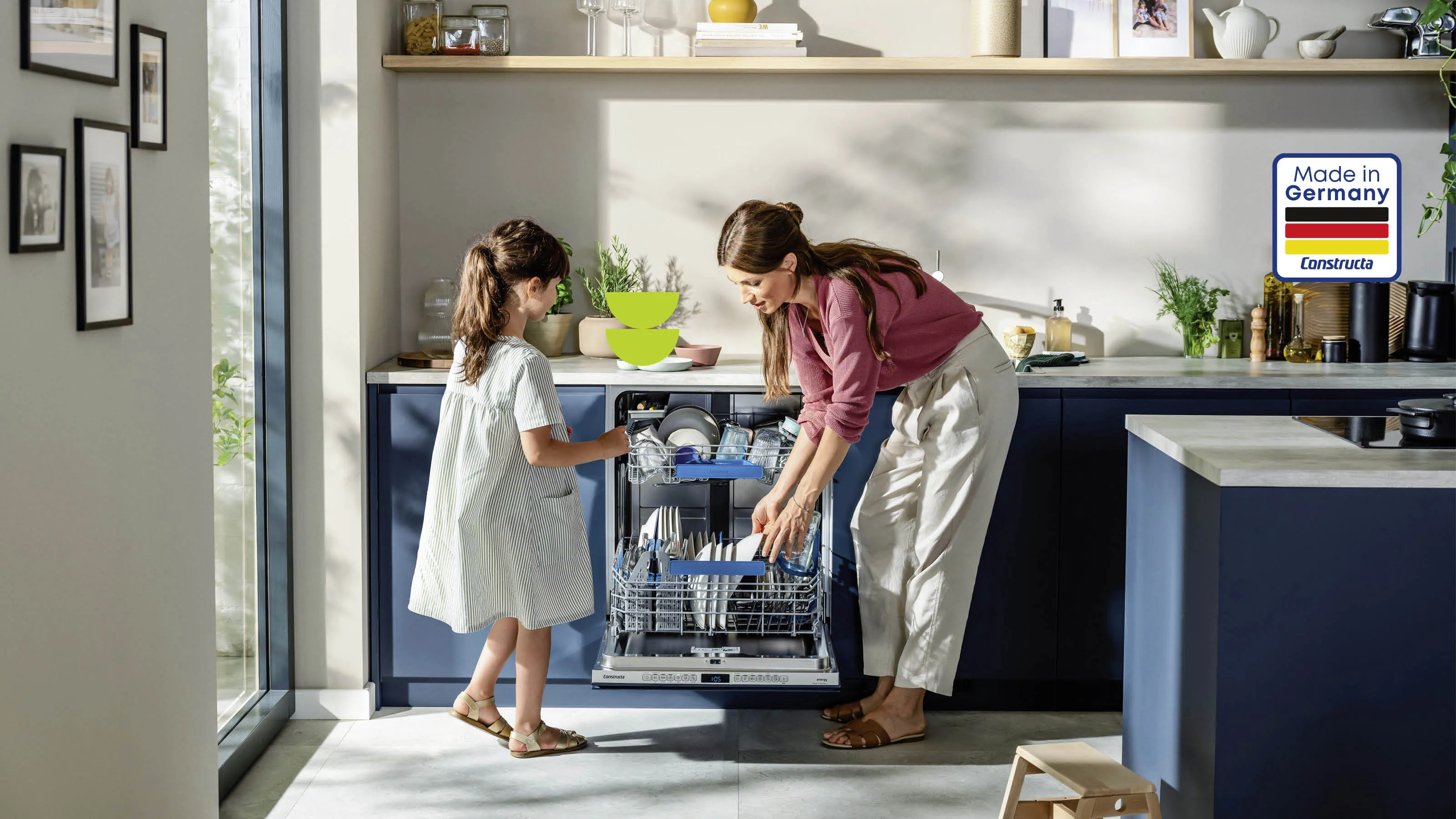 Constructa Geschirrspüler mit 60 cm Breite. Gute Gründe zum Strahlen.