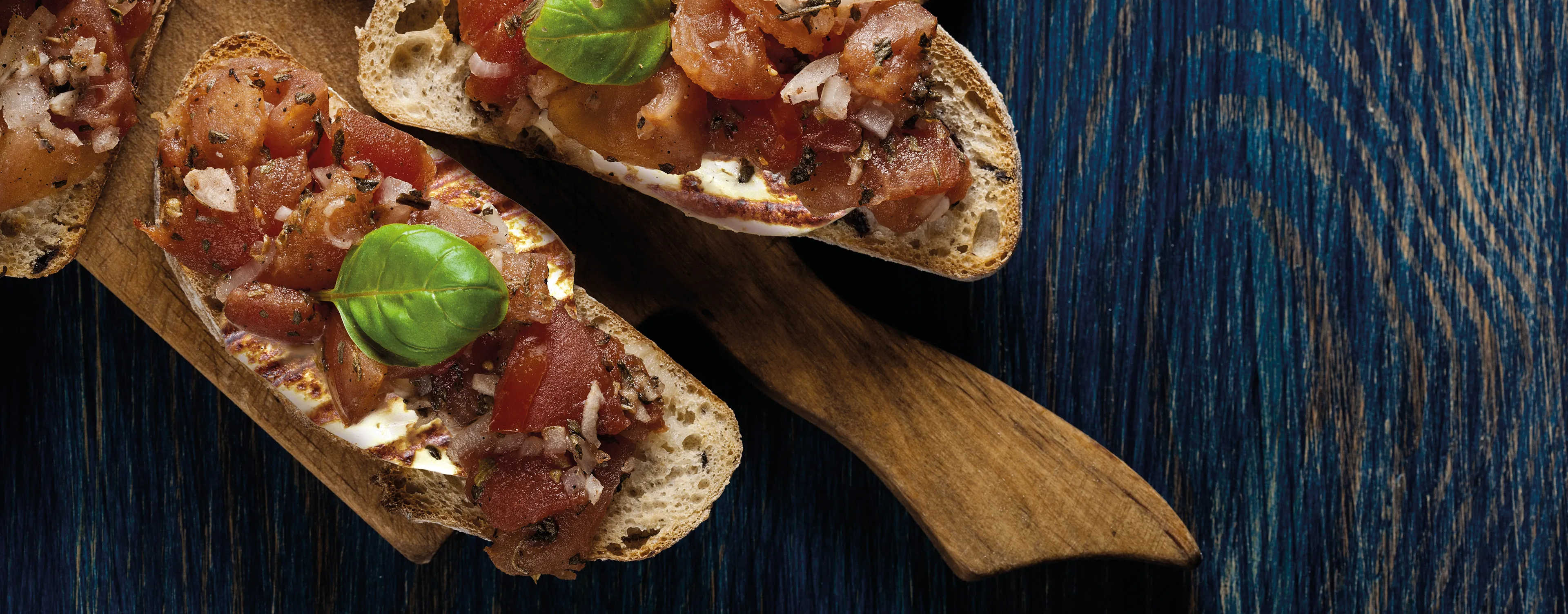 Halloumi Bruschetta