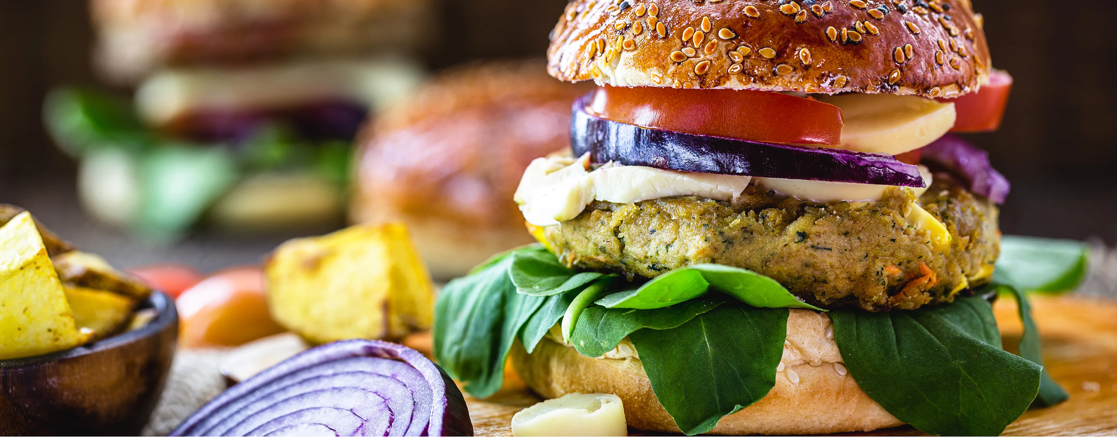 Flavorful Chickpea Mushroom Burger to Try