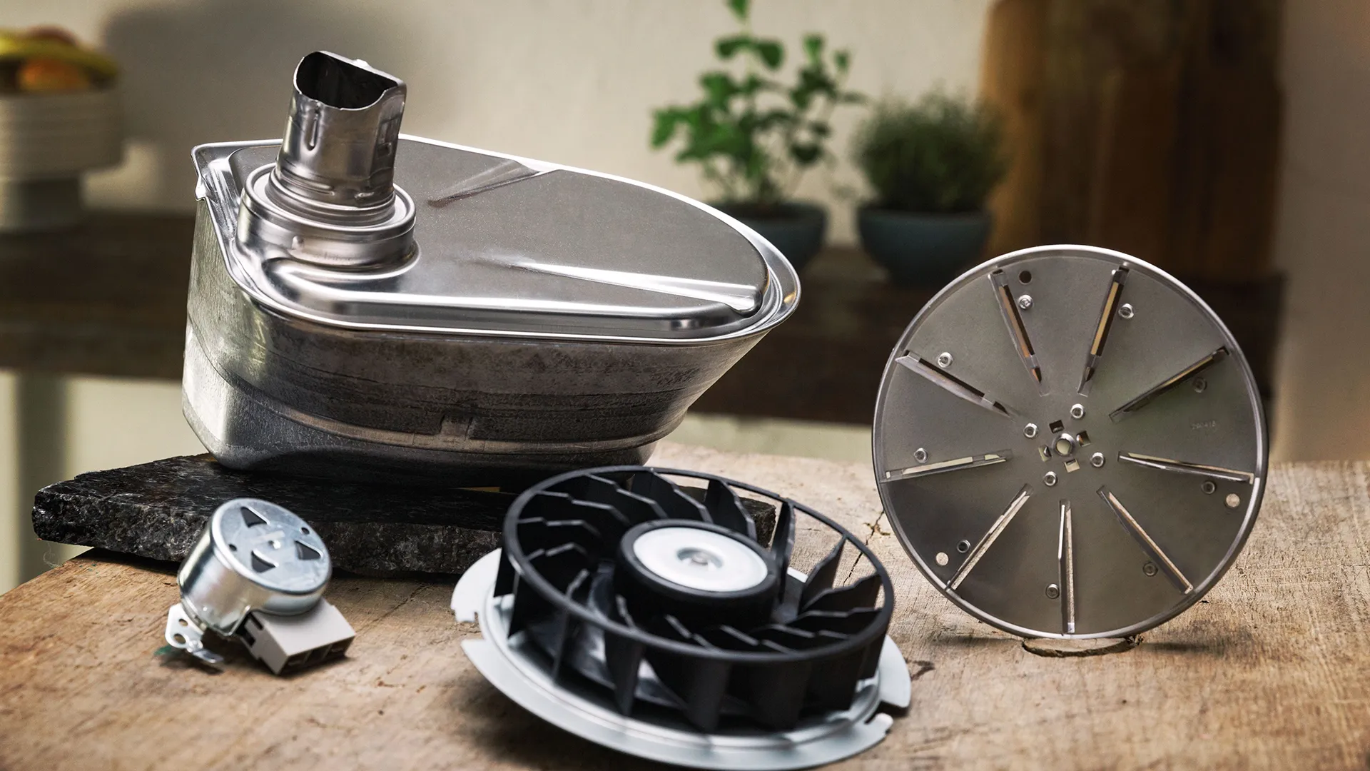 Original spare parts fit perfectly.