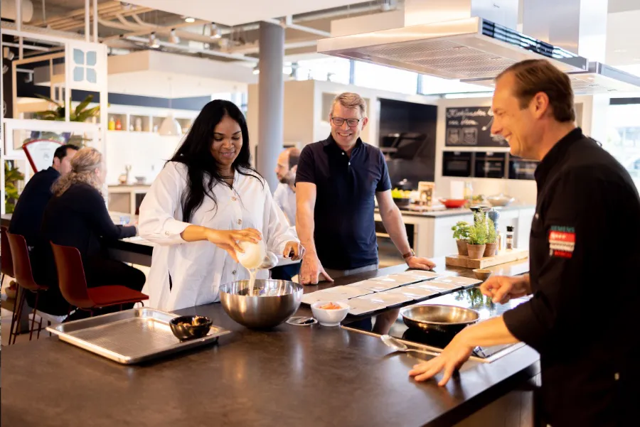 Kookdemonstraties van NEFF