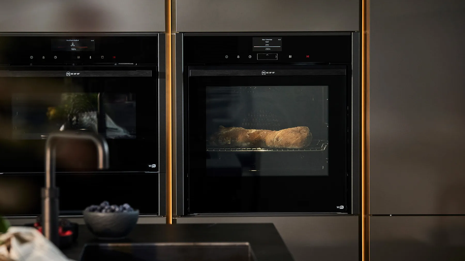 Backofen in Graphite Grey