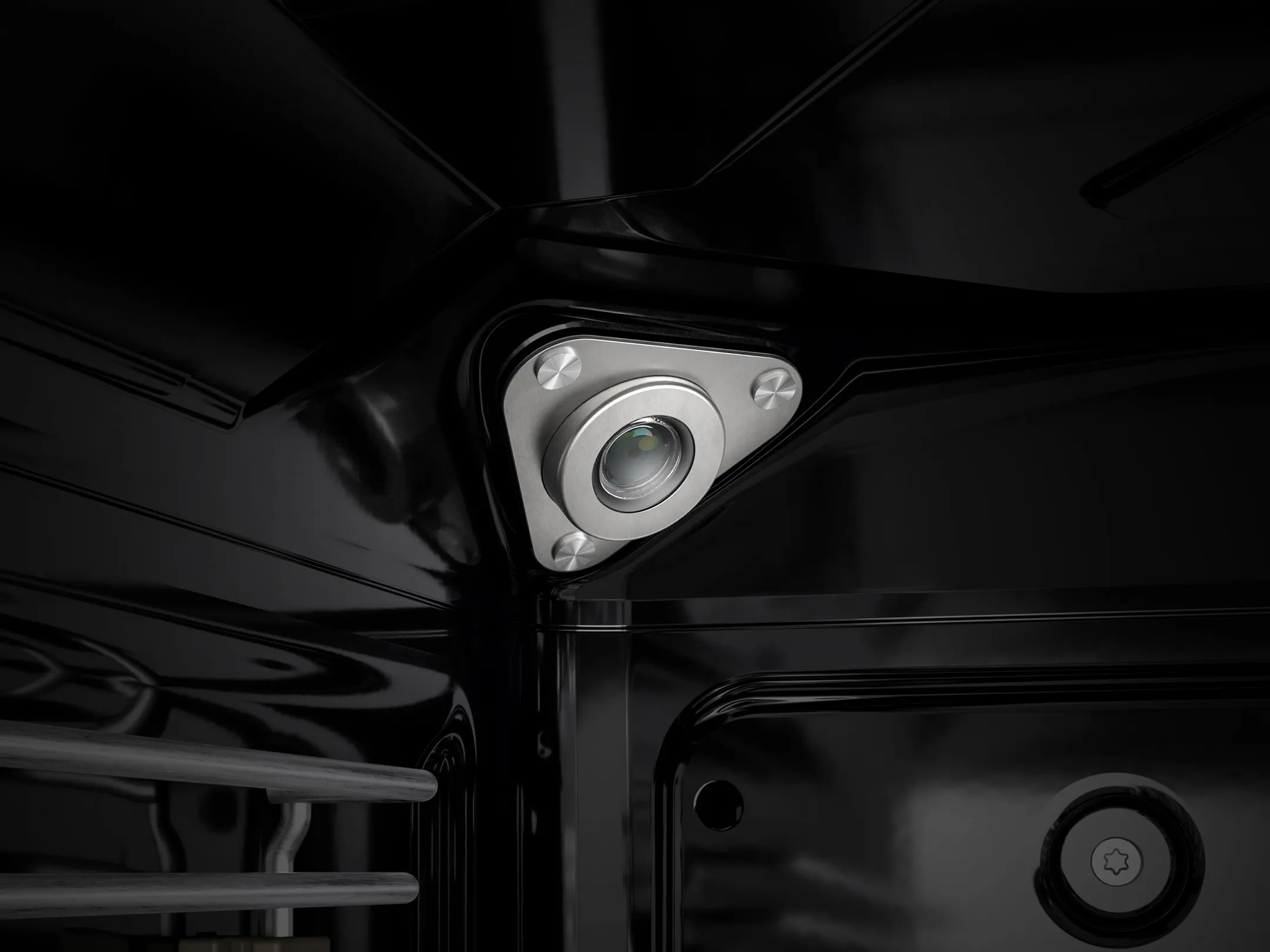Integrated camera in oven
